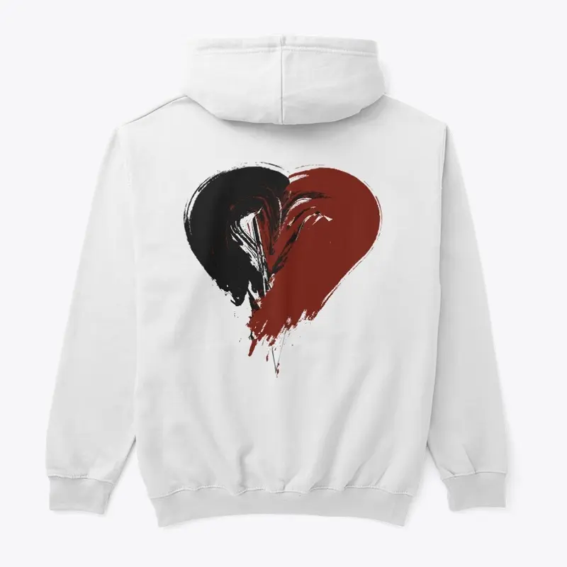 Alternate Black and Red Hearts