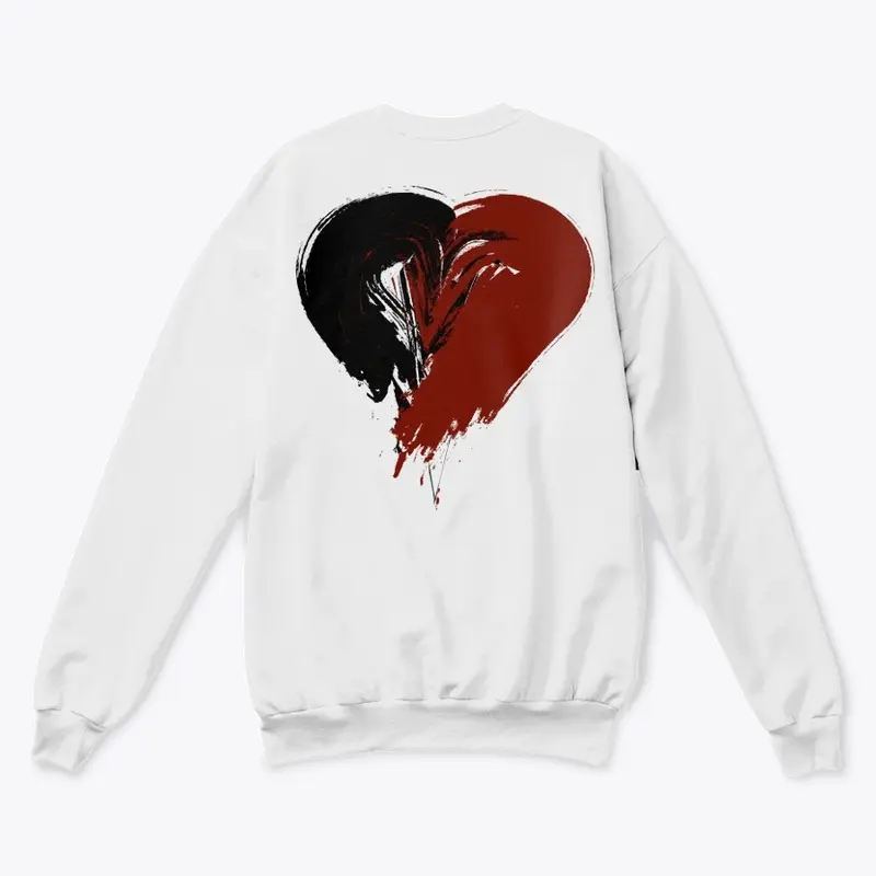 Alternate Black and Red Hearts