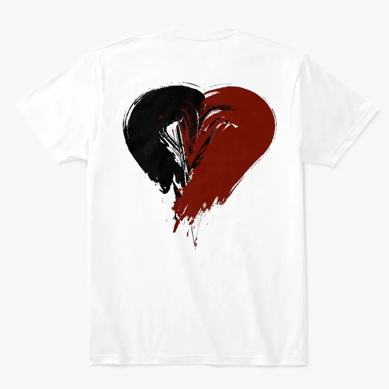 Alternate Black and Red Hearts